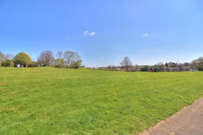 View across park