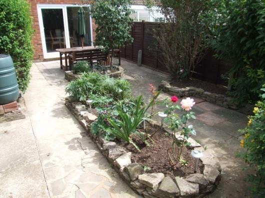 Rear garden