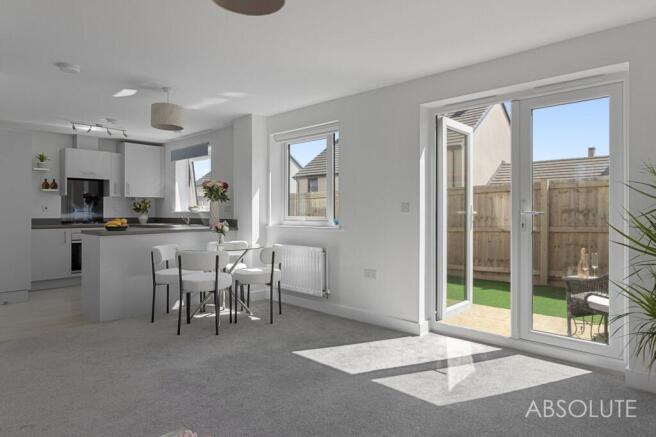 Living Room to kitchen