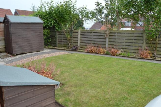 Rear garden