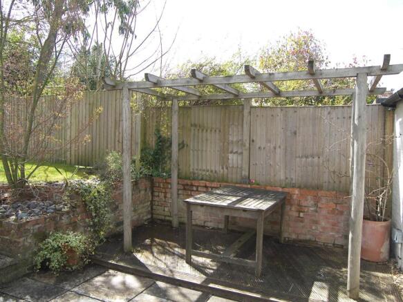 Rear garden
