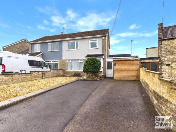 3-bed semi-detached on Oaklands, Paulton Village, £330,000