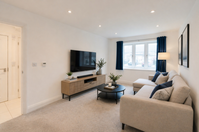 Reception Images of furnishing generated by AI