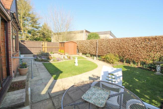 Rear garden
