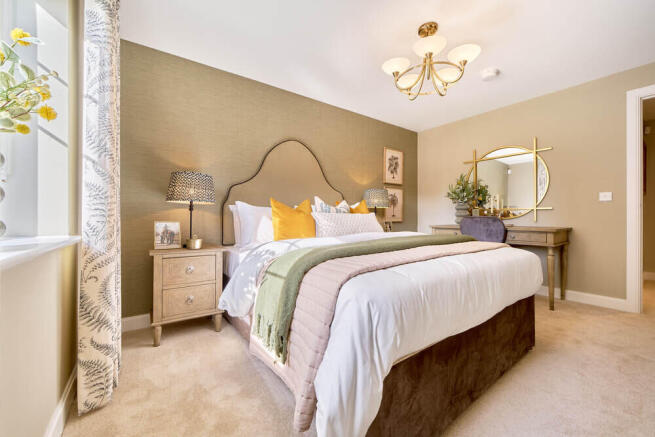 Show home bedroom