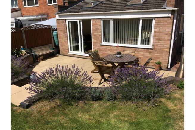 Rear garden