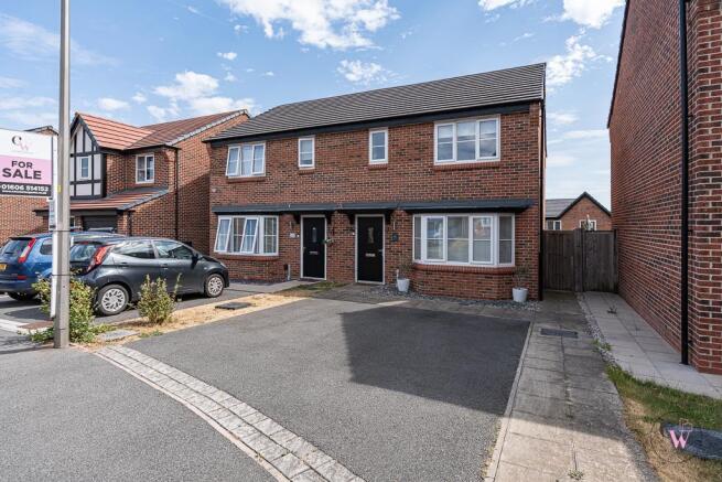 3-bed semi-detached on Flanders Crescent, Winsford, £220,000