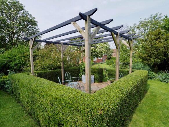Gazebo seating...