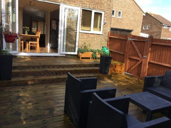 Rear garden