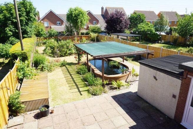 Rear garden