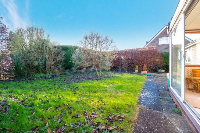 Rear garden
