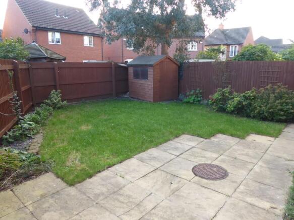 Rear garden