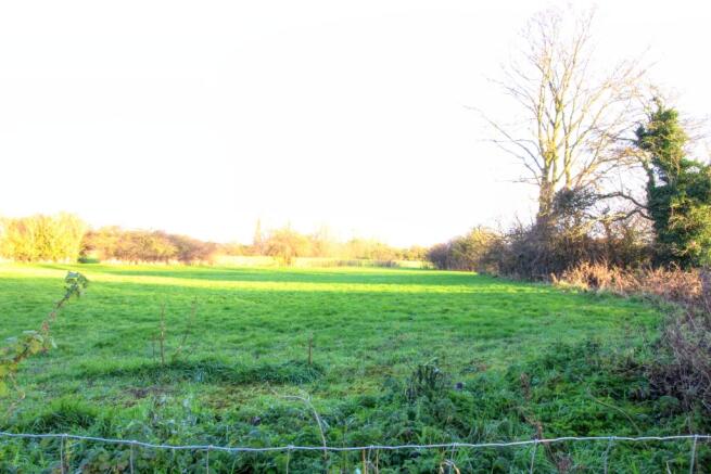 View over field to rear