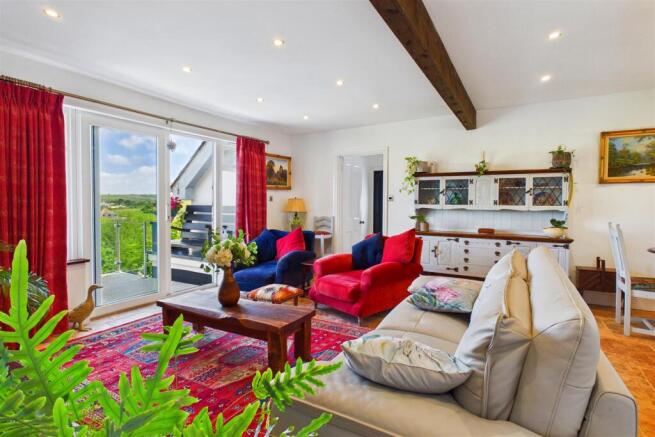 Lounge and Balcony.
