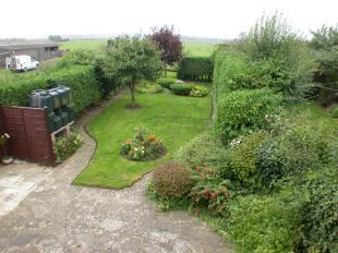 View over garden