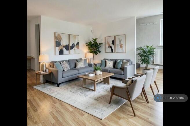 Staged Picture Of Living Room