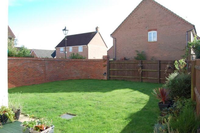 Rear garden