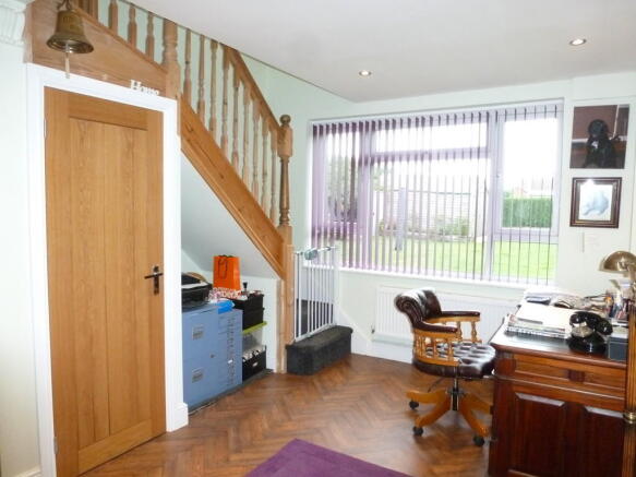 Office with stair...