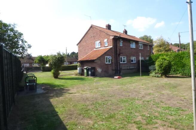 Rear of Property