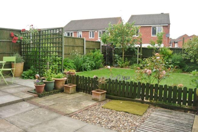 Rear garden
