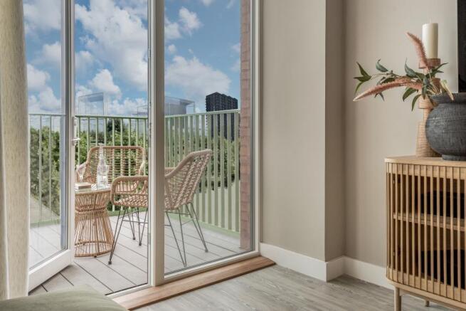 Dagenham Green - Apartment 865 balcony indicative