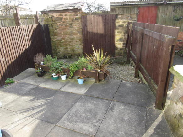 REAR GARDEN AREA