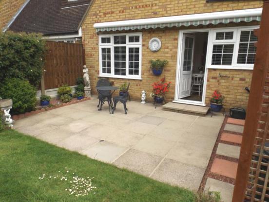 Private Patio Area
