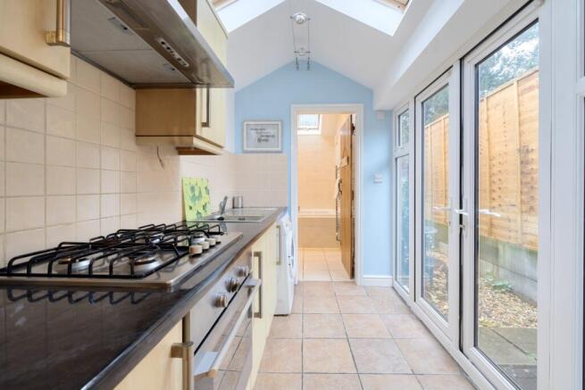 Patio doors to rear garden