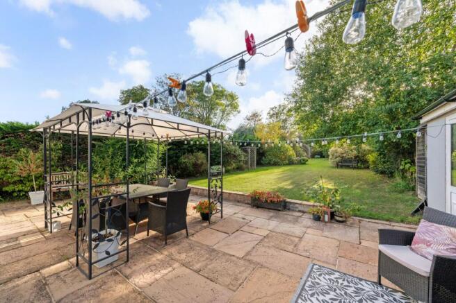 Rear Terrace & Garden