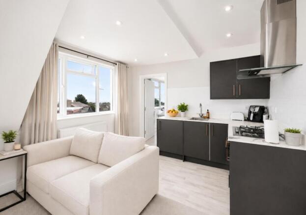 Open Plan Kitchen & Living Room