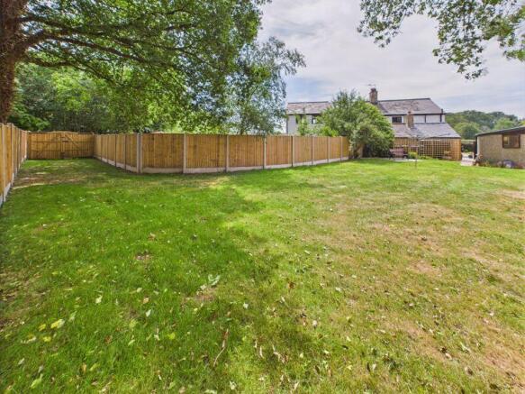 Rear garden