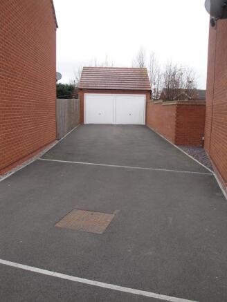 driveway and garage