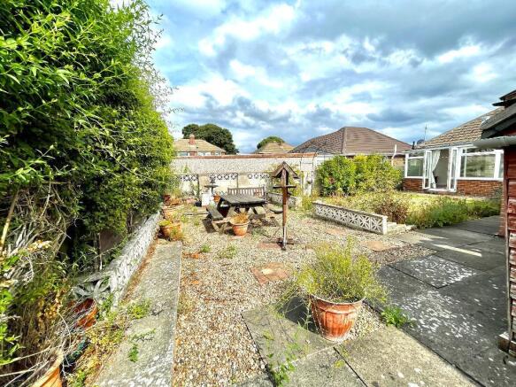 Rear garden