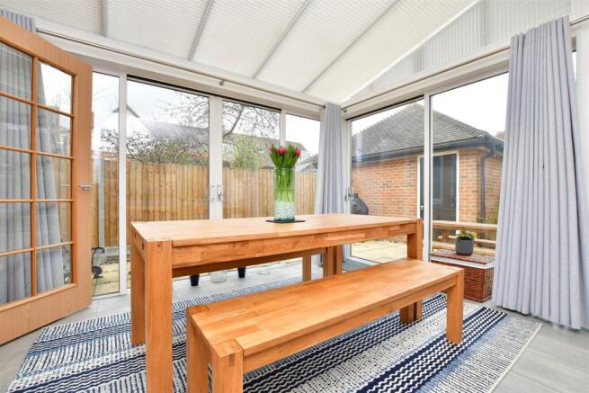 Glazed Dining Area