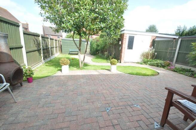 Rear garden