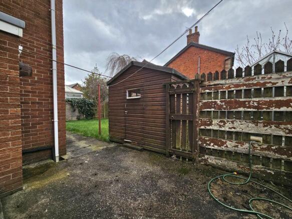Rear Patio
