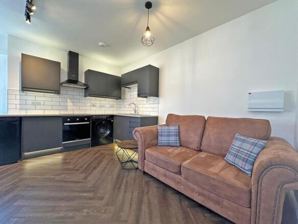 Modern open plan kitchen and living space...