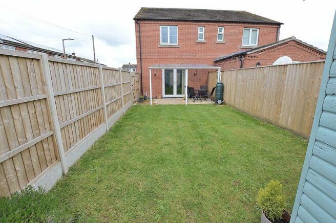 Rear garden