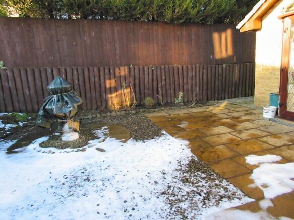 Rear garden