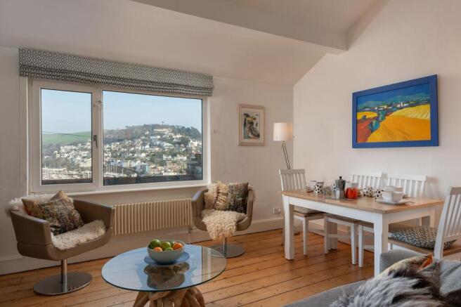 Open-Plan Living Space_Dart Views, 98 Above Town Dartmouth