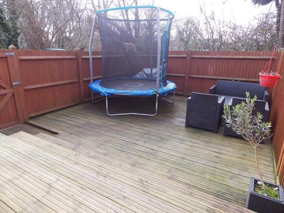 Rear garden
