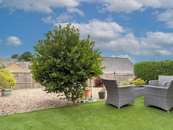 Rear garden