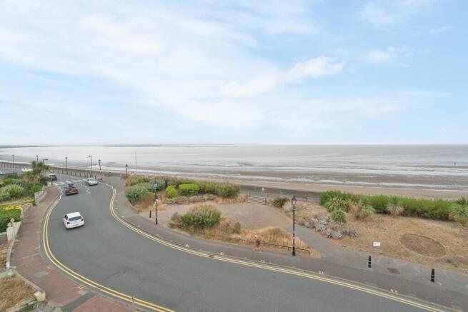 Sea views to front