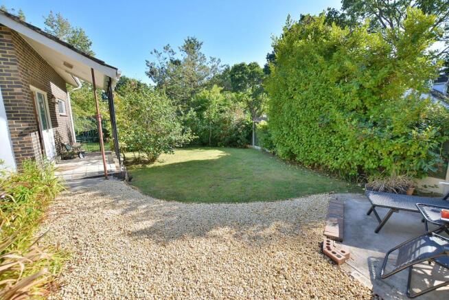 Rear garden