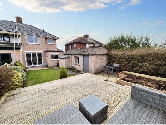 Rear garden