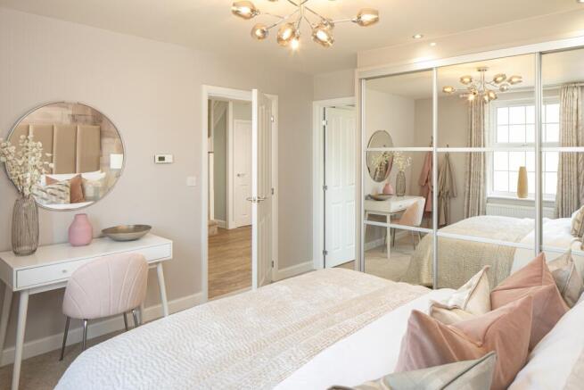 Bracebridge external semi-detached bungalow Bedroom One