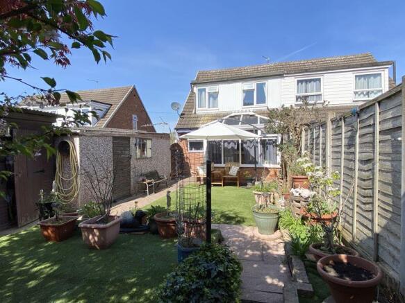House from garden
