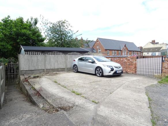 Rear Driveway