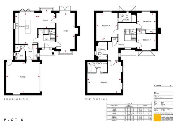 Watling Mews Plot 5- Floorplan