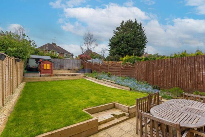 Rear garden
